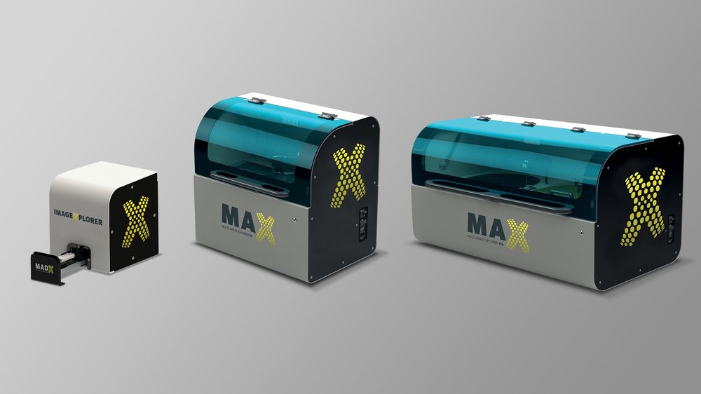 MADx ImageXplorer and MAX processing instruments